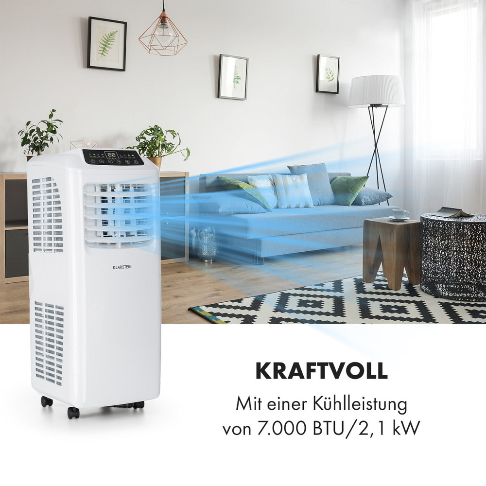 Pure Blizzard 3 2G Мобильный кондиционер 7000 BTU/2,1 кВт Пульт дистанционного управления Белый Белый Ровно - изображение 3