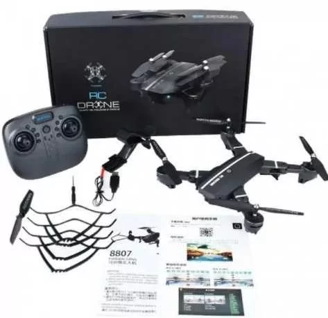 Протиударний квадрокоптер із камерою 8807W дрон Вінниця - фото 7