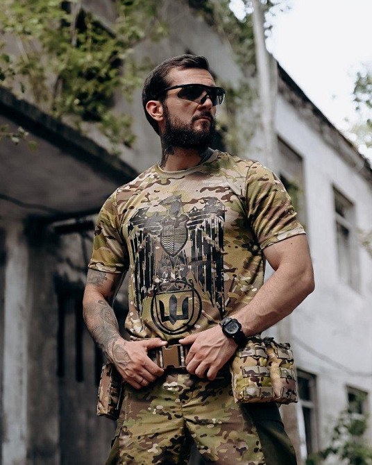 Тактична потовідвідна футболка roman eagle ДЛ7029 Одеса - фото 6