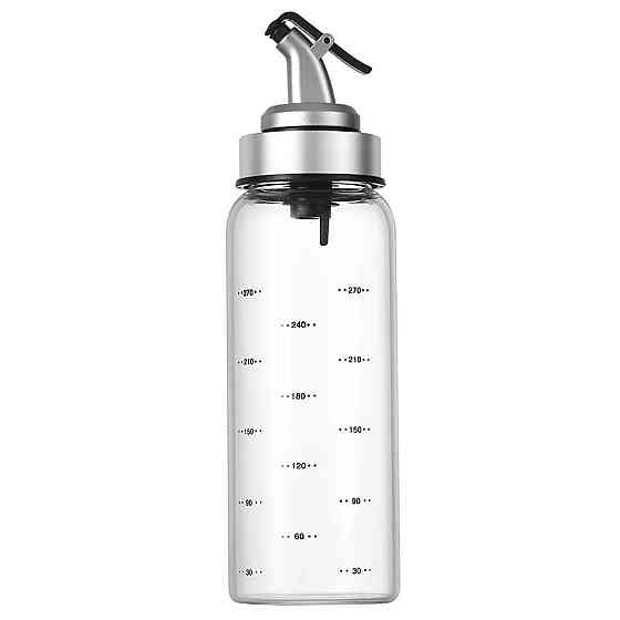 Yiwu Пляшка для олії та оцту з дозатором 350 мл скляна HP-1348 Коломыя