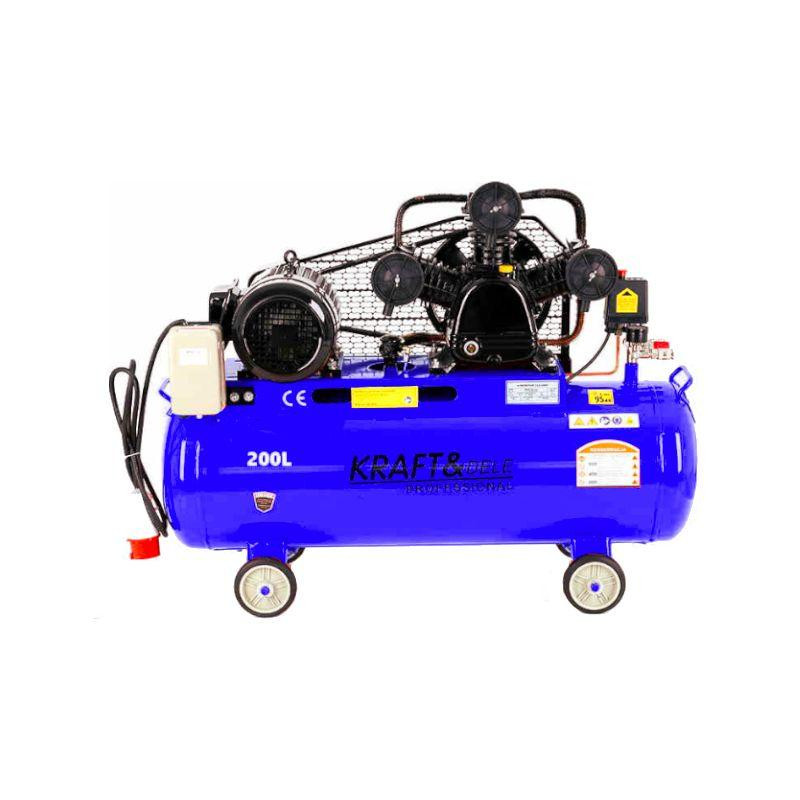 Поршневой компрессор  Kraft&Dele KD4064 200 л  380в Киев - изображение 3