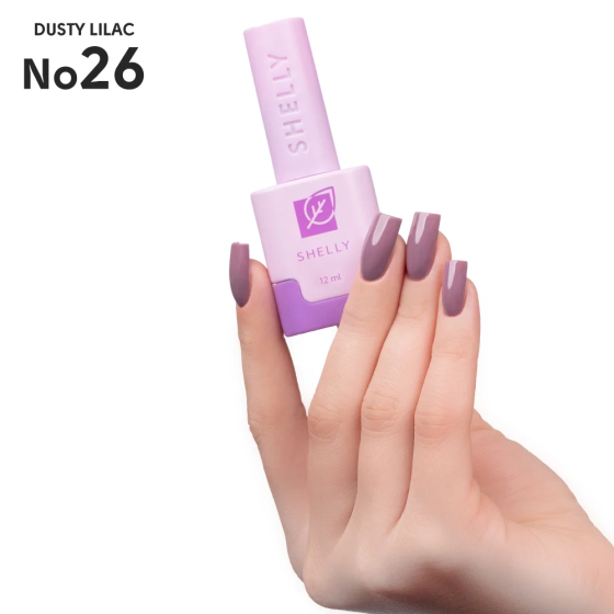 Гель-лак для ногтей 26 Dusty Lilac Shelly 12 мл Киев