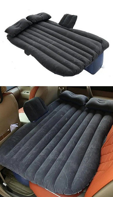 Надувний матрац в автомобіль з подушкою 135.00 x 85.00 x 45.00 см Луцьк - фото 2