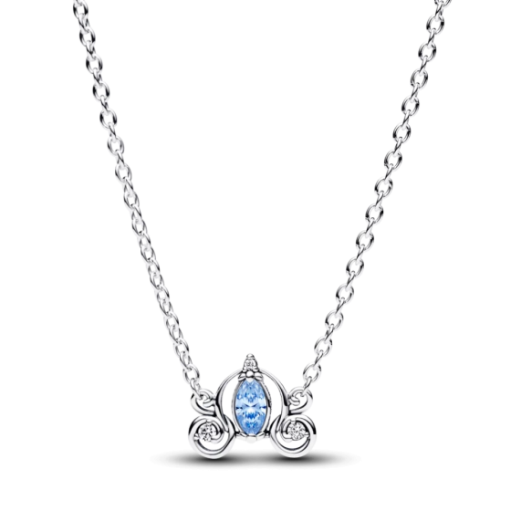 Серебряное ожерелье Pandora Карета Золушки 393057C01MasterSem Киев