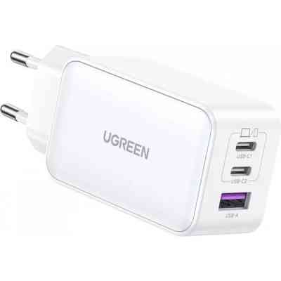 Зарядний пристрій Ugreen 1xUSB + 2xUSB-C 65W GaN CD244 white (15334) Вінниця