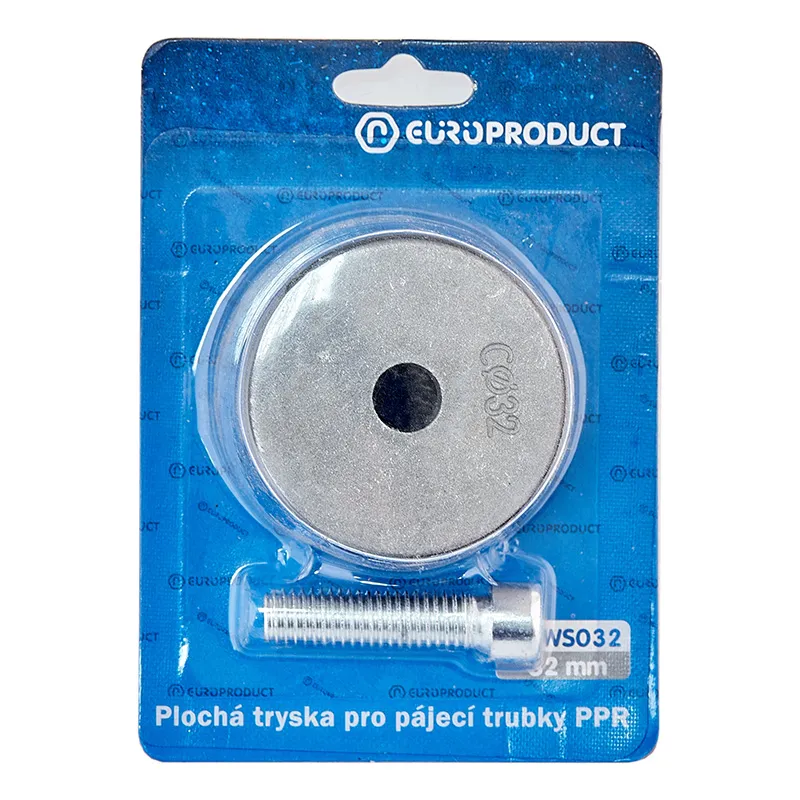 Насадка плоска для паяльника Europroduct EP.WS032 PPR труб 32 mm (EP6100) Київ - фото 1