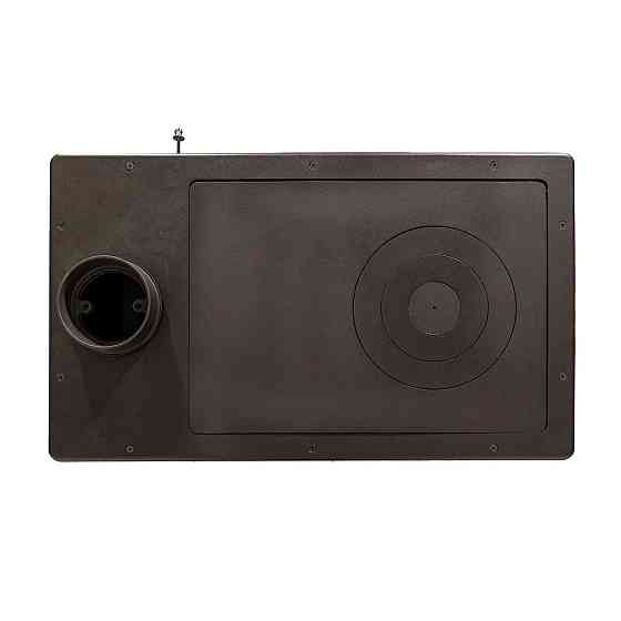 Піч-кухня чавунна Hosseven 4013 з духовкою та варильною поверхнею 8 кВт до 60 м2 опалювально-варильна піч на дровах Туреччина Київ