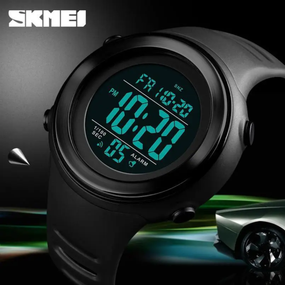 Спортивные мужские наручные часы Skmei 1394 sun (Черный с черным) Винница