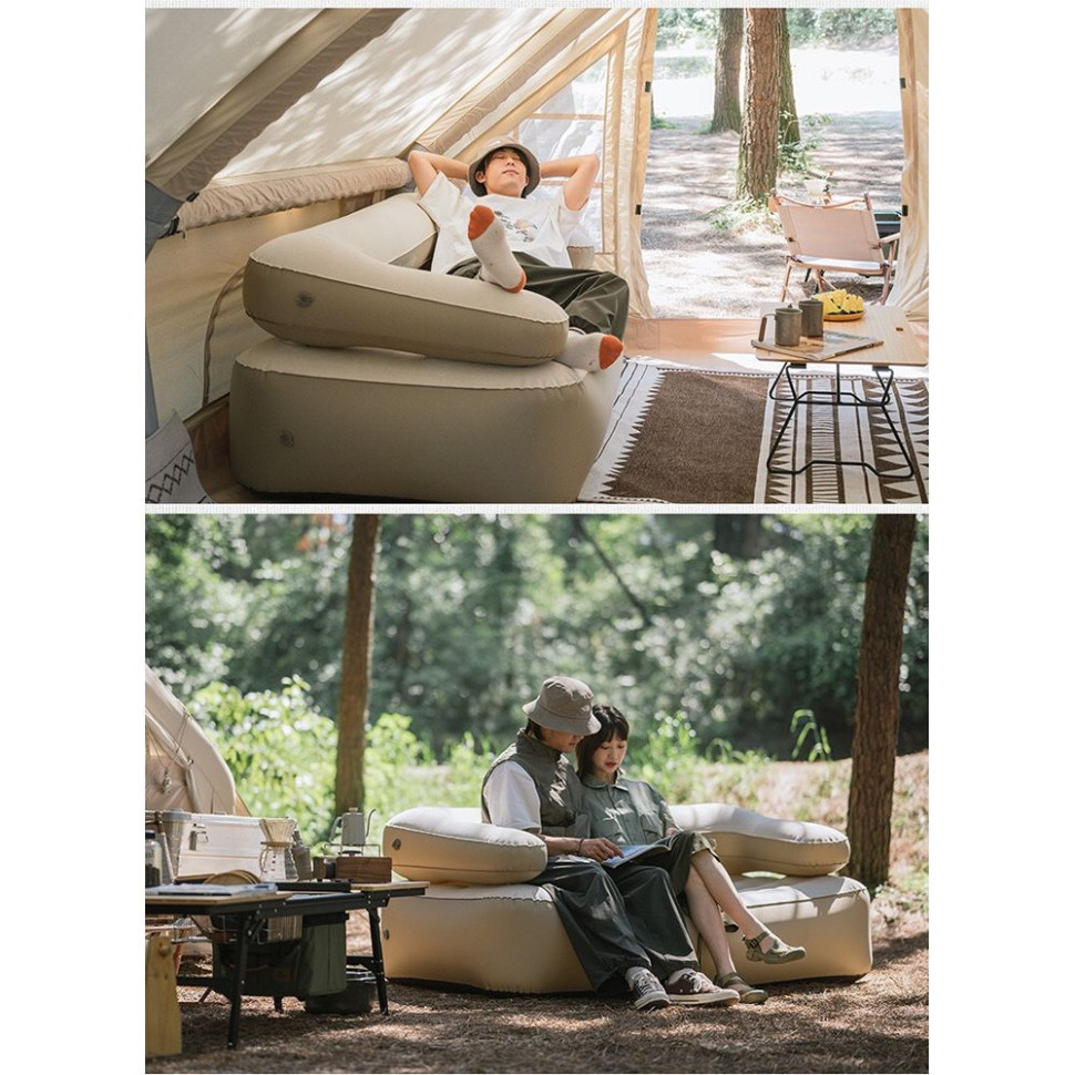 Диван, матрас надувний двомісний Naturehike NH22FCD07, надлегкий, 165x95x65 см, зі зйомною спинкою Київ - фото 11