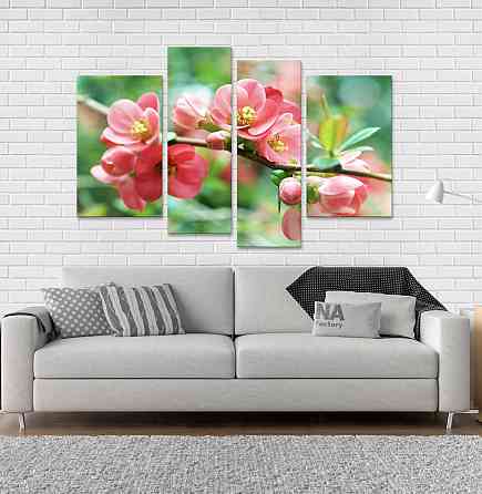 Модульна картина Квіти Весна Art-80_4 Київ