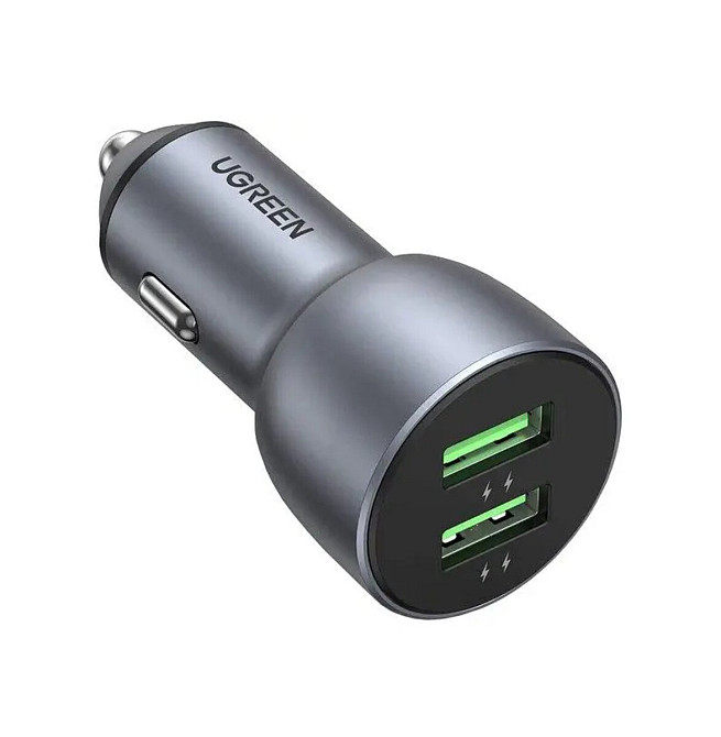 Автомобільний зарядний пристрій UGREEN CD213 Fast Car Charger (Dark Blue) (UGR-10144) Київ - фото 1