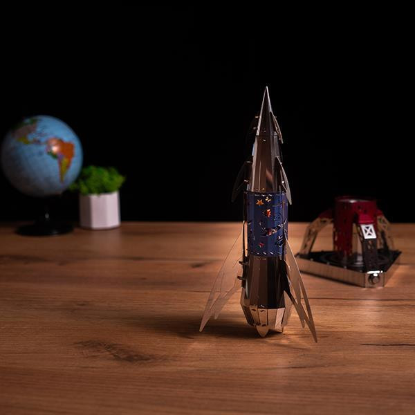 Колекційна модель-конструктор Metal Time Ad Astra Космічна ракета механічна (MT050) Харків - фото 15