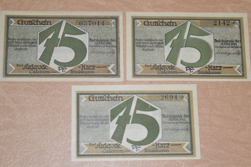 Германия. Нотгельд. 75 пфеннигов 1921 года ( 1 ) Полтава - изображение 1