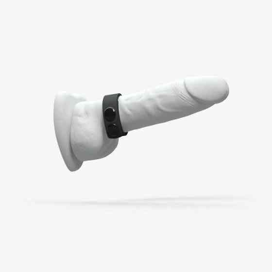 Регулируемое эрекционное кольцо на кнопках Love To Love HERO RING - BLACK ONYX Sex Aura Киев