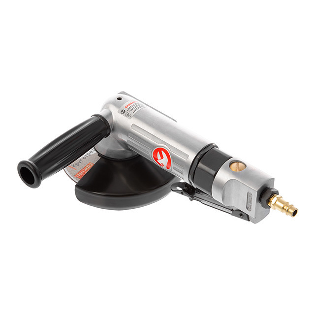 Шліфмашина кутова пневматична, 115 мм, до 6 атм, 11000 об/хв, 140 л/хв INTERTOOL PT-1201 Киев - изображение 2