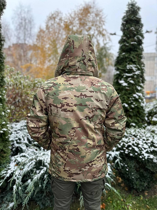 Мужской зимний бушлат с подкладкой Omni-heat (Мультикам) 46 Винница - изображение 11