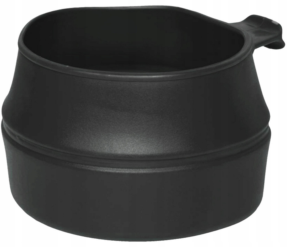 Туристична Кружка складна 250 мл з ручкою WIldo "Fold-A-Cup" (14605000) Black Нововолинськ - фото 2