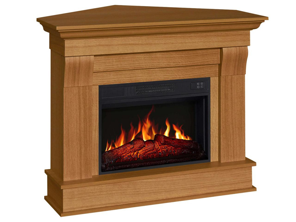 Камінокомплект універсальний 2в1 ArtiFlame Albion AF23S світлий дуб з обігрівом і звуком горіння вогню Київ - фото 1