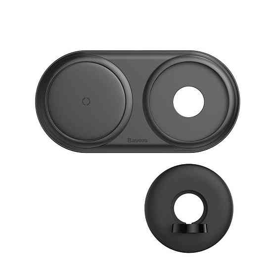 Беспроводное зарядное устройство Baseus Planet 2 in 1 Черный (WXPL-B01) Киев