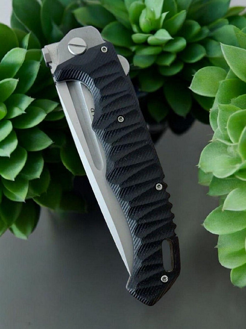 Нож складной Нокс Кугуар, 2123 Black Днепр - изображение 2