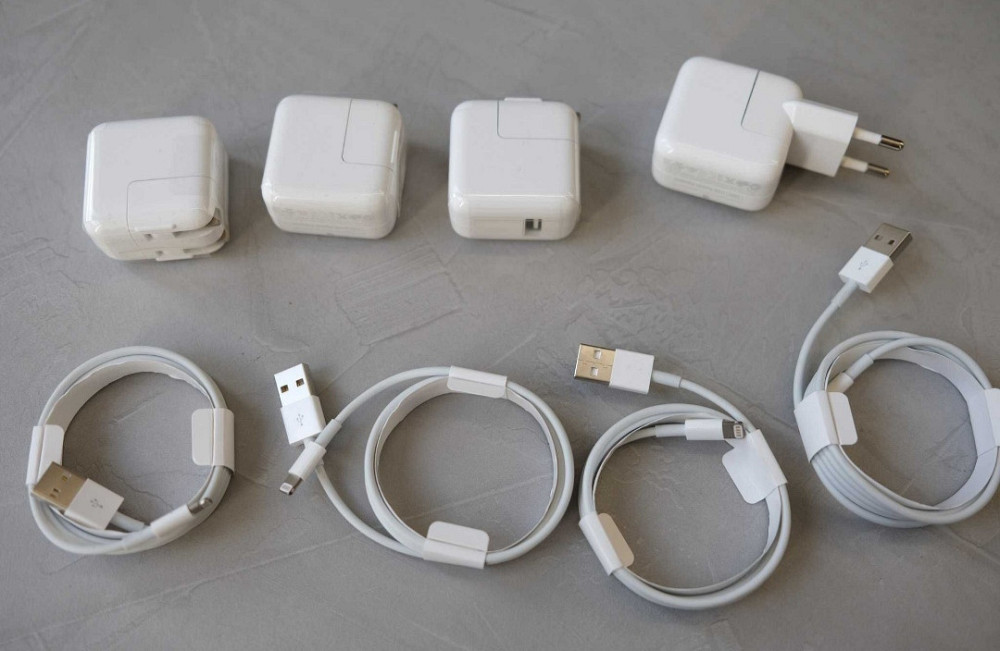 Зарядное устройство Apple USB Power Adapter 10 Вт + кабель Оригінал нові apple cable Киев - изображение 1