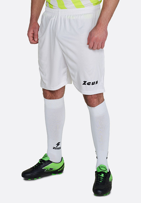 Шорты футбольные Zeus SHORT MIDA NERO Z01264 Вишнёвое - изображение 6