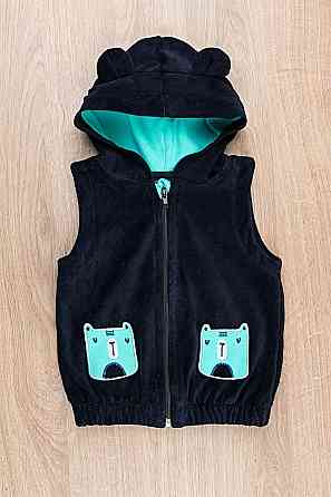 Жилет вельветовий ясельний для малюків 86 топ Крохатушка одяг Київ