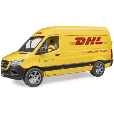 Спецтехніка Bruder автомобіль MB Sprinter кур'єр DHL з фігуркою (02671) Вінниця - фото 2