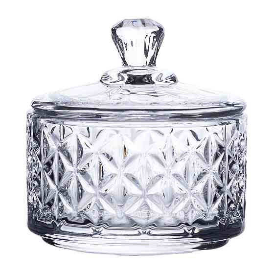 Цукерниця скляна з кришкою Ø 6.5 см HP-YH-30 Київ