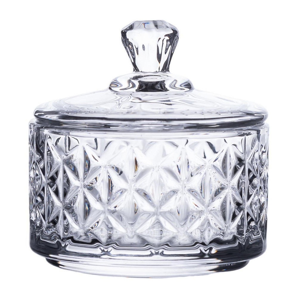 Цукерниця скляна з кришкою Ø 6.5 см HP-YH-30 Київ - фото 1