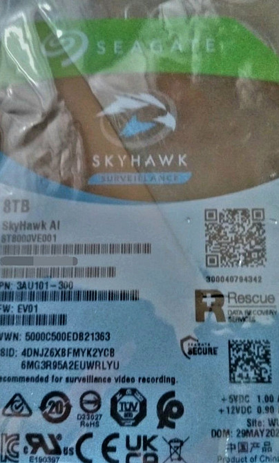 Жорсткий Диск 8 TB Seagate SkyHawk, Iron Wolf. Barracuda 8TB. Київ - фото 4