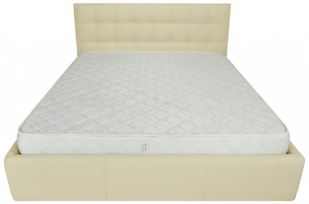 Кровать Chester VIP 120 х 200 см Fly 2207 A1 С дополнительной металлической цельносварной рамой Бежевый Днепр - изображение 8