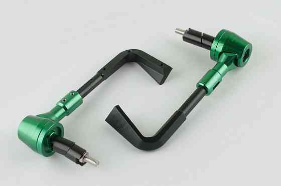 Відбійники керма (пара) із кріпленнями під захист рук (зелені) RIDE IT Київ