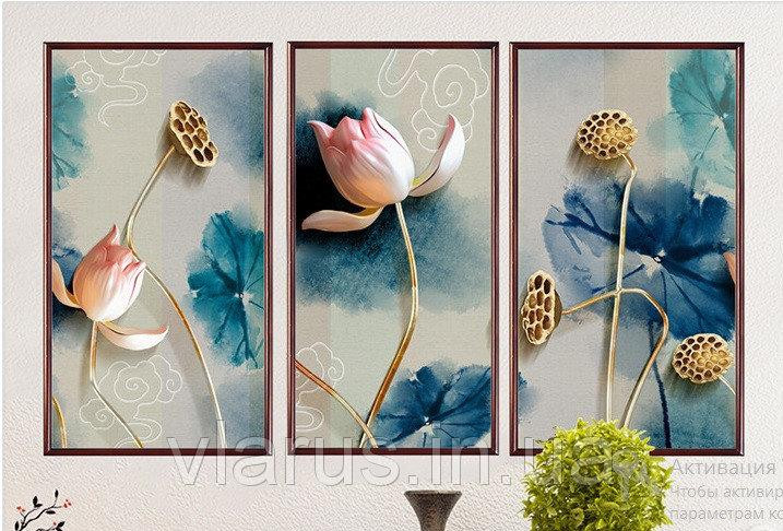 Вінілова наклейка на стіну Квіти Київ - фото 5