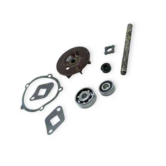 Ремкомплект ЗИЛ (вал, подшипник, втулка, прокладки, крыльчатка) помпы Мукачево