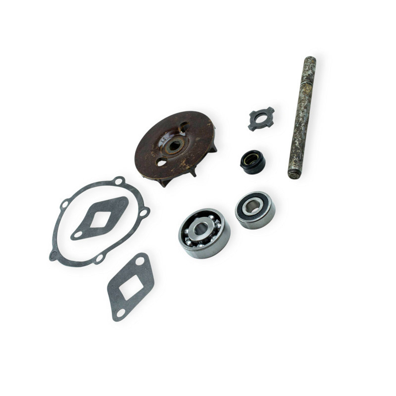 Ремкомплект ЗИЛ (вал, подшипник, втулка, прокладки, крыльчатка) помпы Мукачево - изображение 1