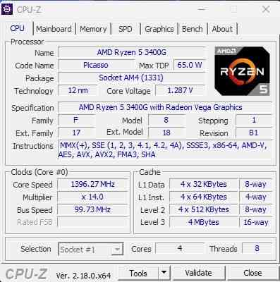 ПК AMD Ryzen 5 3400G Vega 11 / 8 GB DDR4 (Dual) / SSD 256GB / Windows 11 / Комп'ютер для дому та офісу Миколаїв