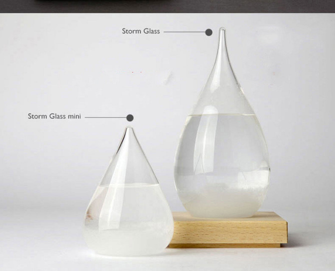 Барометр Штормгласс капля БОЛЬШАЯ, Storm glass Кременчуг - изображение 3