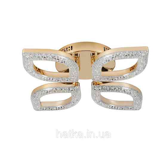 Люстра світлодіодна акрілова Sirius 2721/4 GD 40W*2 Київ