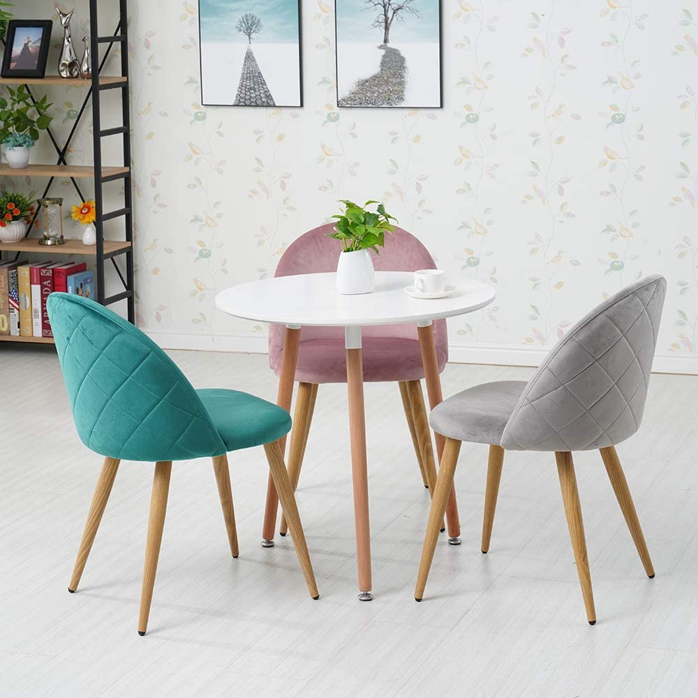 Стілець Анрі м'який тканина сіра Дніпро - фото 3