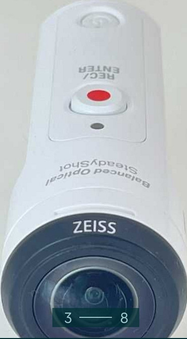 Видеокамера: SONY Digital 4K Video Camera Recorder Action Cam FDR-X3000 White. Киев - изображение 3