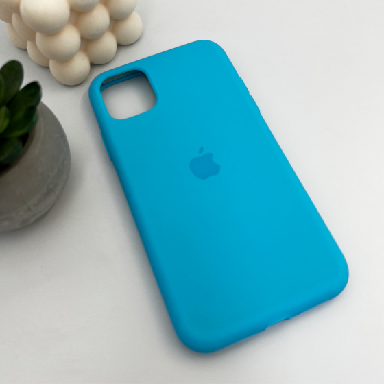 Чохол для смартфона Silicone Full Case AA Open Cam for Apple iPhone 12 38,Surf Blue Киев