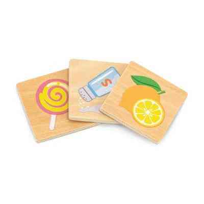 Развивающая игрушка Viga Toys Деревянный пазл-игра Изучаем чувства (44507) Винница