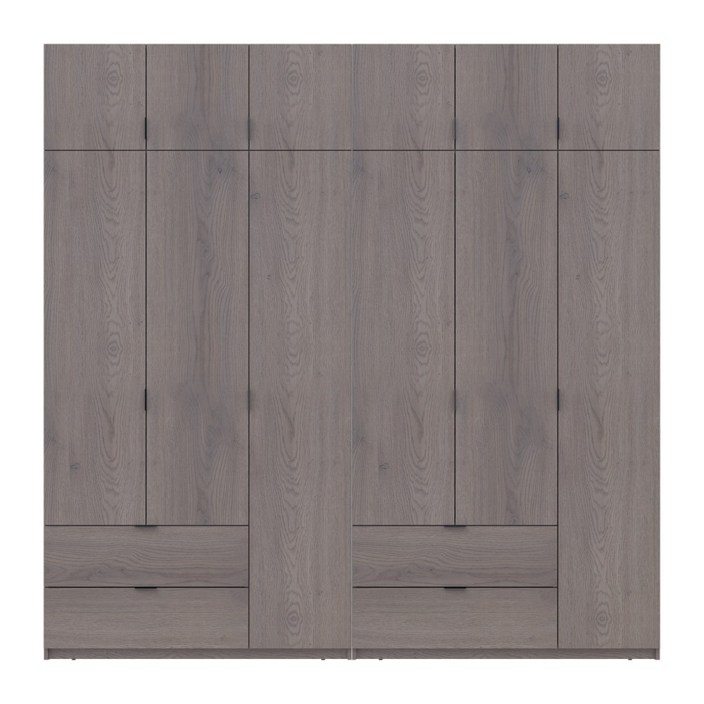 Комплект шаф для одягу Doros Лукас (2 шт.) 240х50х240 см Канноло (DRS-011850) Дніпро - фото 6