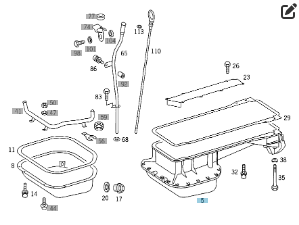 Mercedes-Benz  R1190141602 Масляний піддон - картер двигуна M119 S-Class W140 Одесса - изображение 2
