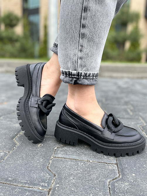 Туфлі жіночі GREMMY чорні натуральна шкіра 37р.38р.39р. (200/2) (4790) Коломыя - изображение 9