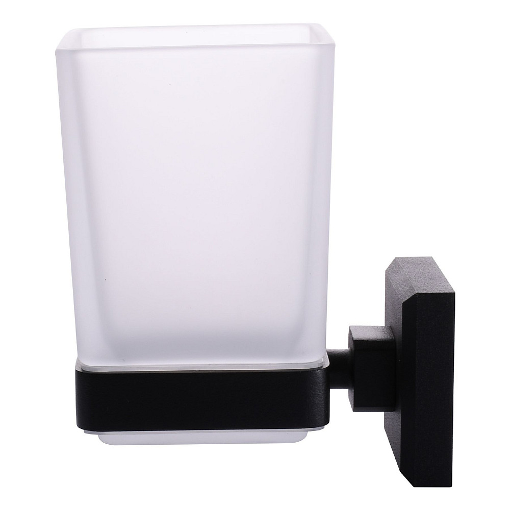 Стакан одинарний TOPAZ  TКВ 9921A-BL чорний Тернопіль - фото 3