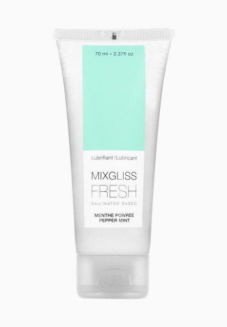 Лубрикант на водній основі MixGliss FRESH Pepper mint (70 мл) перцева м’ята Sex Aura Київ - фото 1