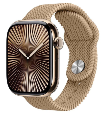 Умные смарт часы HK10 Pro Max Бежевый Винница