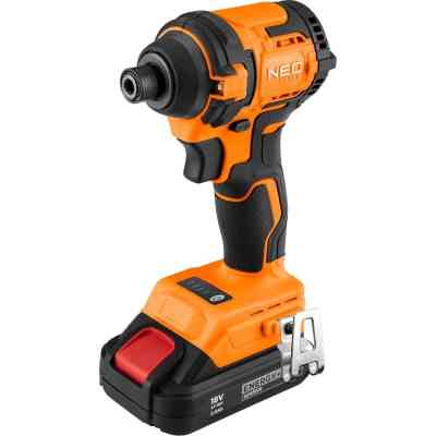 Гайковерт Neo Tools Energy+ 18V, бесщеточный, 3600об/мин, 300Нм, 1/4", 4 скорости (без АКБ и ЗУ) (04-612) Винница